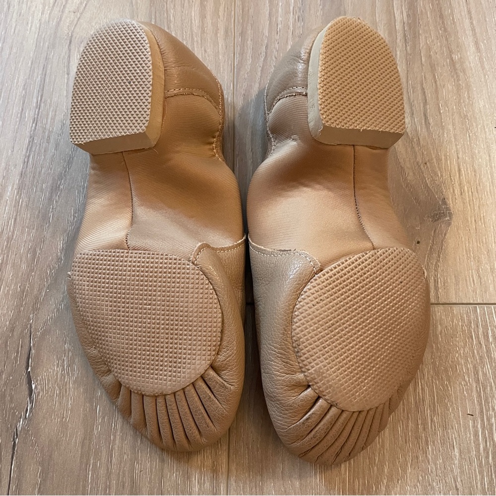 So Danca leather tan jazz shoes - Picture 2 of 3